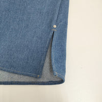 RIM.ARK 新品 Denim box PO 定価19800円 60ISS30-0451 Vネック デニム ブラウス シャツ 25SS ブルー レディース リムアーク【中古】5-0213M♪