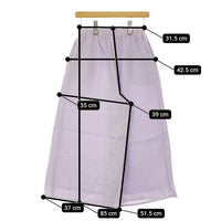 URBAN RESEARCH リネンワイドパンツ UL14-OM0414 イージー パンツ ラベンダー レディース アーバンリサーチ【中古】5-0411M♪