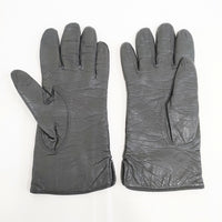 COACH レザーグローブ インナーカシミヤ 手袋 ブラック レディース コーチ【中古】5-0925T◎