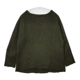 RALPH LAUREN ウールカシミヤ セーター ニット グリーン レディース ラルフローレン【中古】5-1001T∞