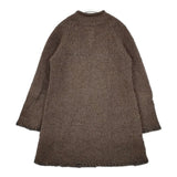 45R/45rpm コンチョボタン ウール ニット サイズ2 チュニック ブラウン レディース フォーティーファイブアールピーエム【中古】5-1104T△