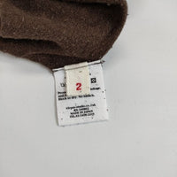 45R/45rpm タートルネック コットン ニットソー セーター ニット ブラウン レディース フォーティーファイブアールピーエム【中古】5-0929T∞