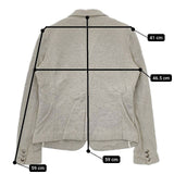 RALPH LAUREN 裏起毛スウェットジャケット ジャケット グレー レディース ラルフローレン【中古】5-1002T∞