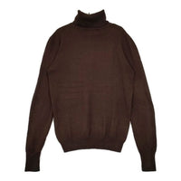 RALPH LAUREN シルク ウール カシミヤ混 タートルネック セーター ニット ブラウン レディース ラルフローレン【中古】5-0929T∞