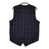 RALPH LAUREN メリノウール ニット ジレ ベスト ネイビー レディース ラルフローレン【中古】5-1001T∞