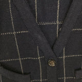 RALPH LAUREN メリノウール ニット ジレ ベスト ネイビー レディース ラルフローレン【中古】5-1001T∞