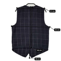 RALPH LAUREN メリノウール ニット ジレ ベスト ネイビー レディース ラルフローレン【中古】5-1001T∞