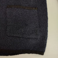 umii 908/45R/45rpm ウールアルパカ ニット ジャケット ネイビー レディース ウミフォーティーファイブアールピーエム【中古】5-0917T∞