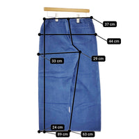 dosa judo pant サイズ3 オーガニックコットン パンツ ブルー レディース ドーサ【中古】5-0411M♪