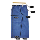 dosa judo pant サイズ3 オーガニックコットン パンツ ブルー レディース ドーサ【中古】5-0411M♪