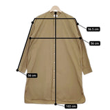 ARMEN インド製 バンドカラー サイズ3 シャツワンピース コットン ワンピース カーキ レディース アーメン【中古】5-0225M△