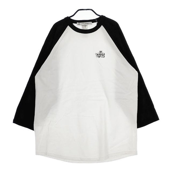 JOURNAL STANDARD LUXE ラグラン 長袖Ｔシャツ カットソー ロンＴ ホワイト ブラック レディース ジャーナルスタンダード ラックス【中古】5-0405M∞