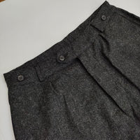 maison de SOIL 日本製 ウール パンツ チャコールグレー レディース メゾンドソイル【中古】5-1001T∞