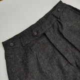 maison de SOIL 日本製 ウール パンツ チャコールグレー レディース メゾンドソイル【中古】5-1001T∞