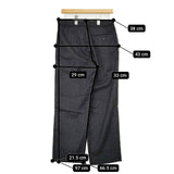 maison de SOIL 日本製 ウール パンツ チャコールグレー レディース メゾンドソイル【中古】5-1001T∞