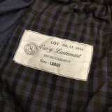 Vas-y Lentement 51-2010 チェック ジョガー イージーパンツ サイズL コットン パンツ ブルー ネイビー レディース ヴァジーラントマン【中古】5-0225M△