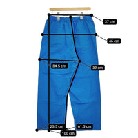 JOURNAL STANDARD LUXE 23030440223020 CLブロードコックパンツ 定価22000円 コットンリネン パンツ 23SS ライトブルー レディース ジャーナルスタンダード ラックス【中古】5-0225M△