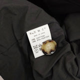 R&D.M.Co- PUFF JACKET M 定価55000円 中綿 ノーカラージャケット ブルゾン 24AW ブラック レディース オールドマンズテーラー【中古】5-0213T♪