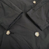 R&D.M.Co- PUFF JACKET M 定価55000円 中綿 ノーカラージャケット ブルゾン 24AW ブラック レディース オールドマンズテーラー【中古】5-0213T♪