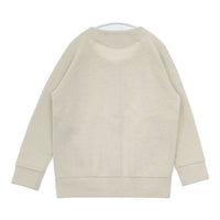 sirone ウールニット ノーカラージャケット オフホワイト レディース シロネ【中古】5-0917T∞