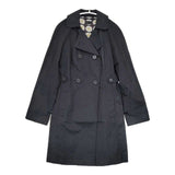 Paul Smith BLACK LABEL コットン トレンチコート ブラック レディース ポールスミスブラックレーベル【中古】5-0917T∞