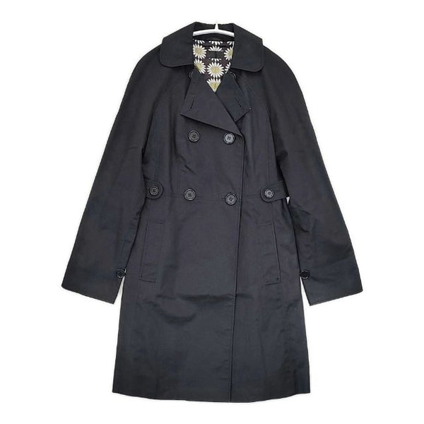 Paul Smith BLACK LABEL コットン トレンチコート ブラック レディース ポールスミスブラックレーベル【中古】5-0917T∞