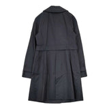 Paul Smith BLACK LABEL コットン トレンチコート ブラック レディース ポールスミスブラックレーベル【中古】5-0917T∞