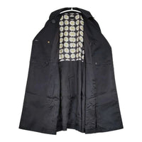 Paul Smith BLACK LABEL コットン トレンチコート ブラック レディース ポールスミスブラックレーベル【中古】5-0917T∞