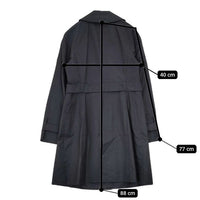 Paul Smith BLACK LABEL コットン トレンチコート ブラック レディース ポールスミスブラックレーベル【中古】5-0917T∞