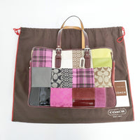 COACH G04Q-1437 パッチワーク トートバッグ 多色 レディース コーチ【中古】5-0306G◎