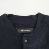 veritecoeur VCK-286 圧縮ウールニットブルゾン 定価46200円 ブルゾン 24AW ネイビー レディース ヴェリテクール【中古】5-0213T♪