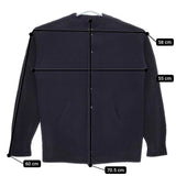 veritecoeur VCK-286 圧縮ウールニットブルゾン 定価46200円 ブルゾン 24AW ネイビー レディース ヴェリテクール【中古】5-0213T♪