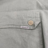 nest Robe/UpcycleLino 01231-1319 アノラック プルオーバー ブラウス シャツ ミントグリーン レディース ネストローブ/アップサイクルリノ【中古】5-0503M∞
