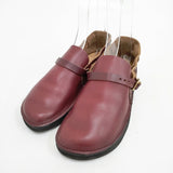 AURORA SHOES ミドルイングリッシュ サイズ7 1/2D シューズ・靴 ボルドー レディース オーロラシューズ【中古】5-1203G◎