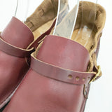 AURORA SHOES ミドルイングリッシュ サイズ7 1/2D シューズ・靴 ボルドー レディース オーロラシューズ【中古】5-1203G◎