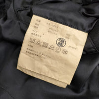 COMME des GARCONS HOMME PLUS 変形 バックルベルト ポリ縮絨  PE-J064 ジャケット AD2019 ブラック メンズ コムデギャルソンオムプリュス【中古】5-0406M∞