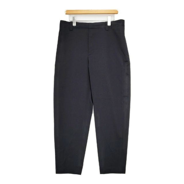 MARGARET HOWELL 578-2143001 WOOL COTTON TWILL TROUSERS パンツ 22SS 濃紺 ネイビー レディース マーガレットハウエル【中古】5-0917T∞