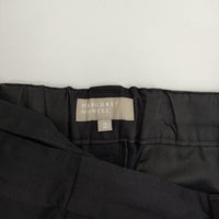 MARGARET HOWELL 578-2143001 WOOL COTTON TWILL TROUSERS パンツ 22SS 濃紺 ネイビー レディース マーガレットハウエル【中古】5-0917T∞