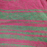 DANIELA GREGIS ウール カーディガン ピンク グリーン レディース ダニエラグレジス【中古】5-1125T◎