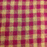 DANIELA GREGIS 11050450125730 ギンガムチェック カシミヤ ワイド イタリア製 チュニック ベージュ パープル レディース ダニエラグレジス【中古】5-1104T△