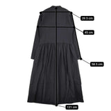 ARTS&SCIENCE ウール ストライプ タック 02-510-340 日本製 サイズ1 ワンピース ブラック ブラウン レディース アーツ&サイエンス【中古】5-1021T△