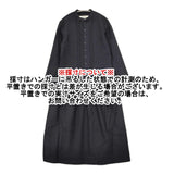 ARTS&SCIENCE ウール ストライプ タック 02-510-340 日本製 サイズ1 ワンピース ブラック ブラウン レディース アーツ&サイエンス【中古】5-1021T△