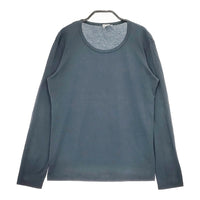 SUNSPEL サイズ12 英国製 コットン 長袖Ｔシャツ カットソー ロンＴ ブルーグリーン レディース サンスペル【中古】5-0310M△