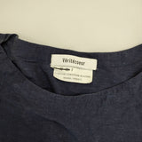 veritecoeur VC-1730 ワンピース 切替ギャザープル チュニック ネイビー レディース ヴェリテクール【中古】5-0403M∞