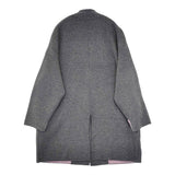 qualite ニット コート サイズ38 32450041007 ウール混 カーディガン グレー ピンク レディース カリテ【中古】5-1111T△