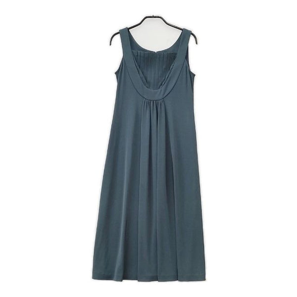 Sybilla ノースリーブ ドレス ワンピース グリーン レディース シビラ【中古】5-0517S∞
