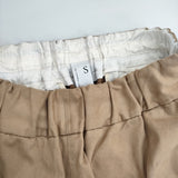 NO CONTROL AIR フェイクスウェードイージーパンツ テーパード サイズS NC123PF パンツ ベージュ レディース ノーコントロールエアー【中古】5-1111T△