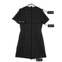 LOULOU WILLOUGHBY 未使用品 ビジューミニワンピース 定価59400円 212420-14-160-95 24SS ブラック レディース ルルウィルビー【中古】5-0608S♪