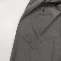MARGARET HOWELL 578-4144003 WASHED COTTON POPLIN 2 定価34100円 ワイド パンツ 24SS グレー レディース マーガレットハウエル【中古】5-0506M♪