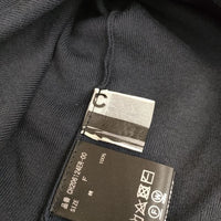 CHAOS CRジェニースムースPO サイドスリット 定価20900円 ニットソー 長袖Ｔシャツ カットソー ロンＴ ネイビー レディース カオス【中古】5-0407M∞